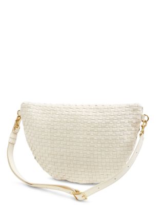 Grande Woven Leather Fanny Pack
