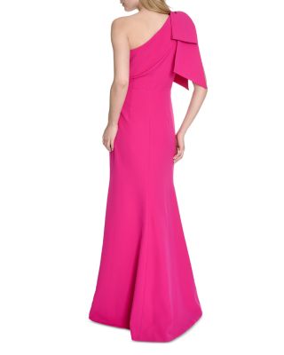 One Shoulder Bow Gown