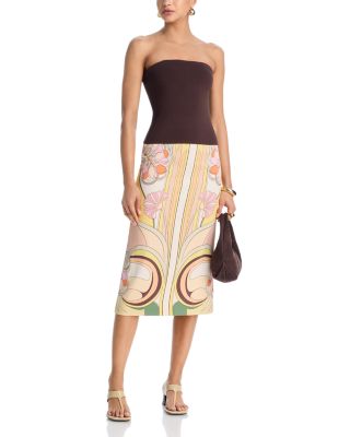 Slim Pencil Skirt