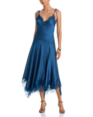 Aleena Lace Trim Dress