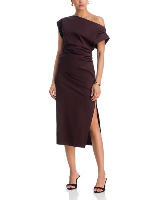 Nara Ruched Midi Dress