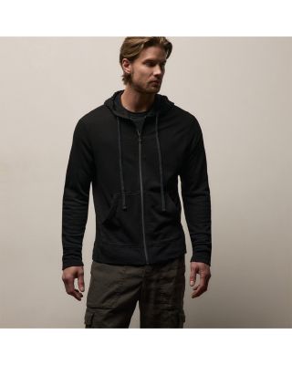 James Perse Vintage French Terry Zip Up Hoodie | Bloomingdale's Men
