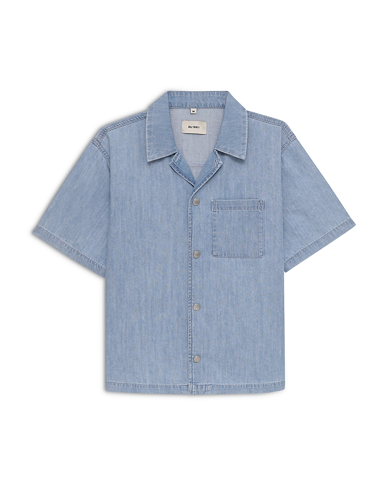 DL1961 Boys' Ezra Button Shirt - Big Kid