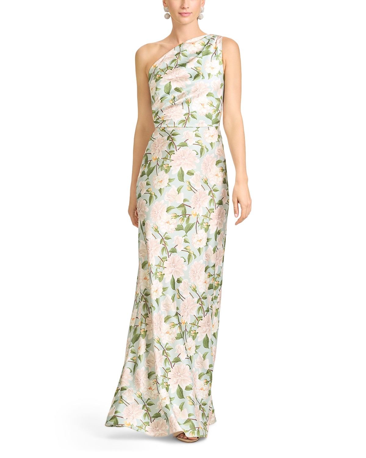 Delphine One Shoulder Gown