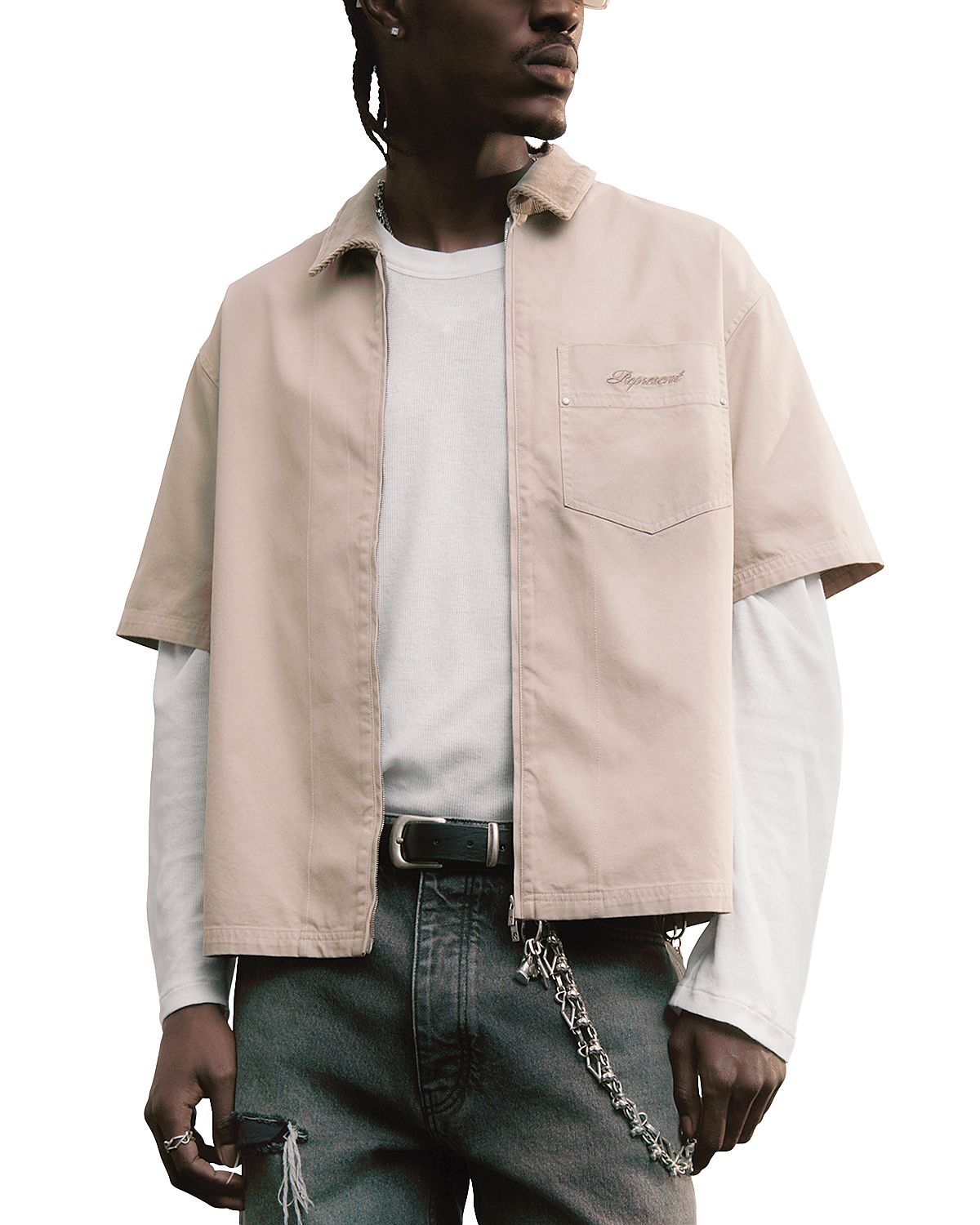 Represent Ramona Zipped Shirt