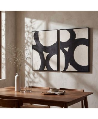 Circulos Framed Art, Set of 2