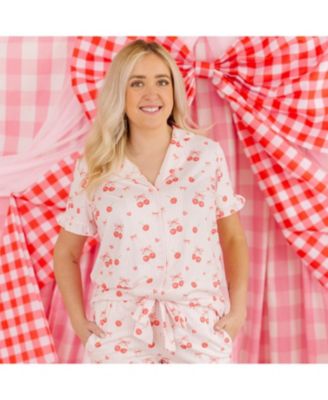 Women's Cherry Bows Lounge Set