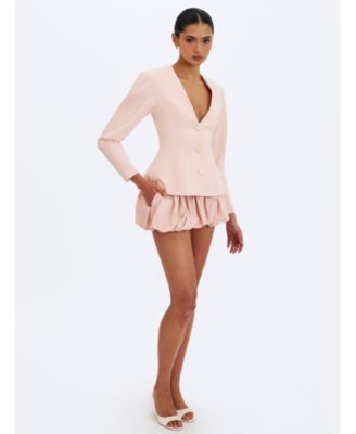  Savina Taffeta Bubble Shorts