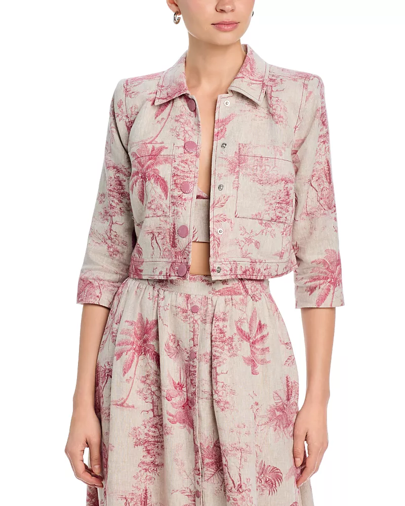 L'Agence Eda Crop Jacket