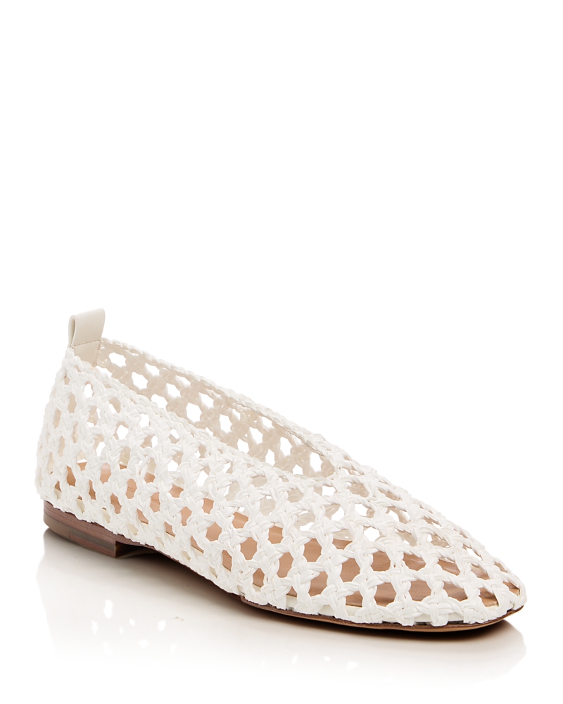 Mansur Gavriel Women's Woven Ballerina Flats