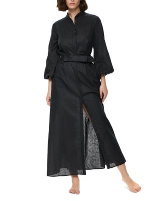 Modern Muse High Neck Swim Cover-Up Long Dress