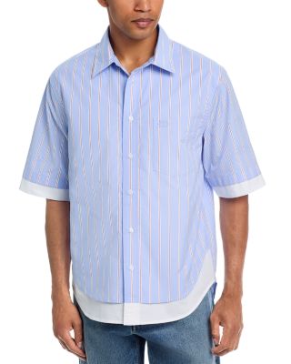 Steven Double Layer Stripe Shirt