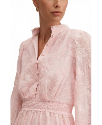  Women's Thalia Embroidered Skater Mini Dress