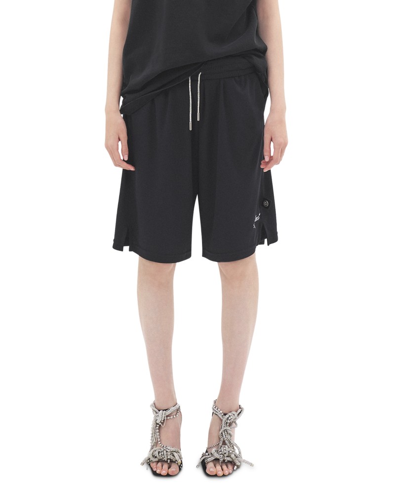 Area Sporty Basketball Shorts in Black
