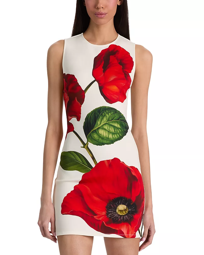 Alice and Olivia Wynell Fitted Mini Dress