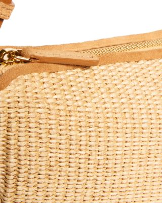 Raffia Moon Sling Bag