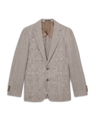 Tailored Fit Prince Of Wales Blazer