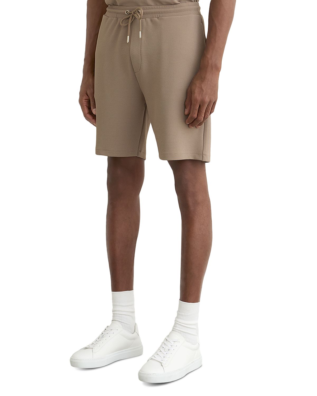 Reiss Textured Drawstring 7.5 Shorts