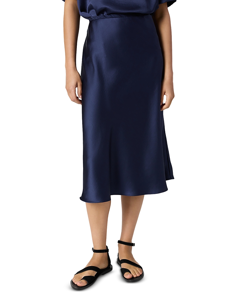 Gerard Darel Jolana Satin Midi Skirt