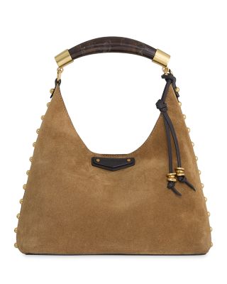 Nolita Small Suede Top Handle Bag