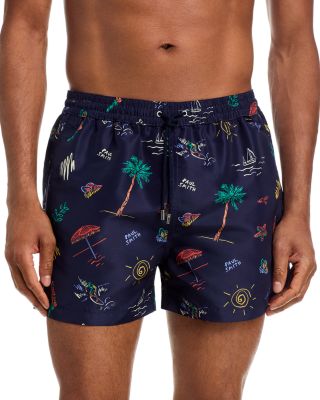 Beach Graphics 3.25" Swim Shorts