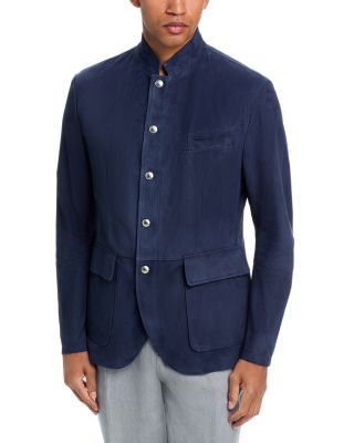 Waxed Suede Travel Jacket