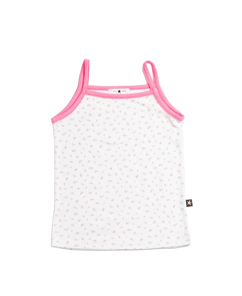 Petite Hailey Girls' Olivia Flower Tanktop - Little Kid, Big Kid