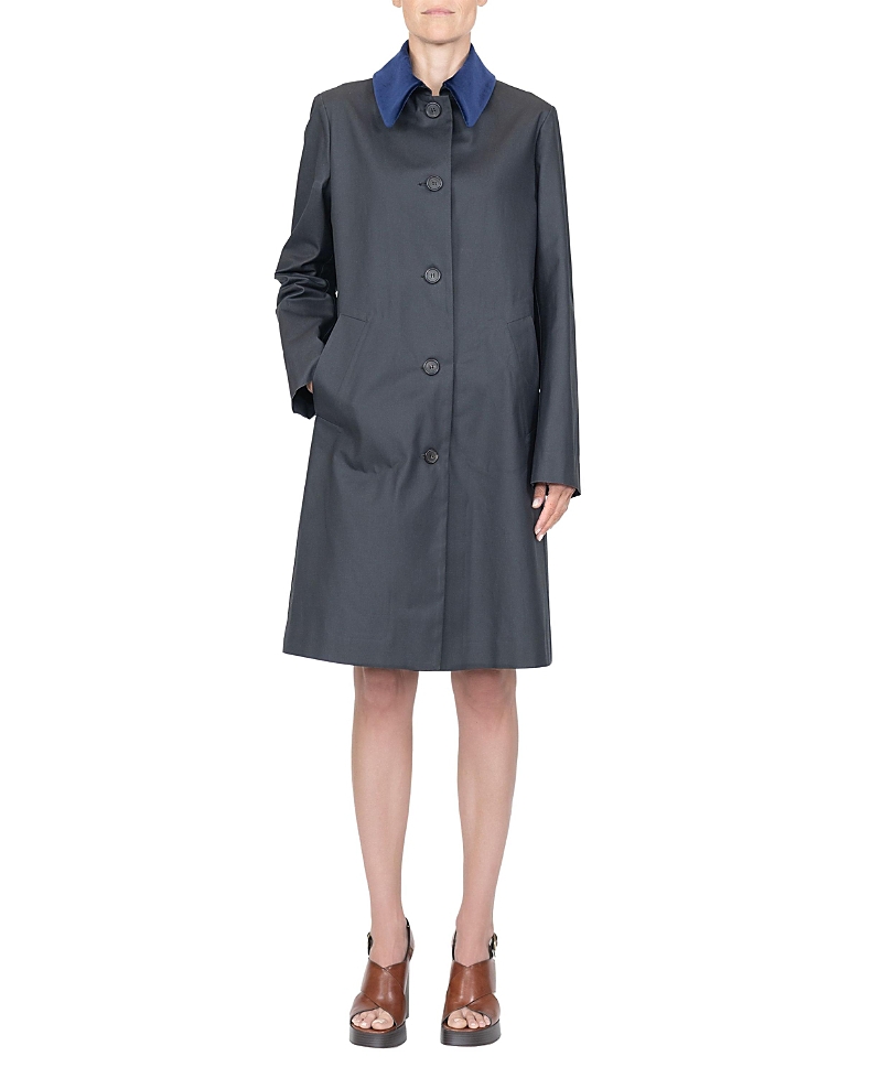 Callas Milano Alaine Water Resistant Canvas Coat