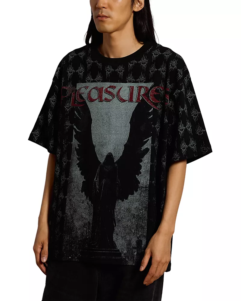 Pleasures Judgment Logo Graphic T-Shirt