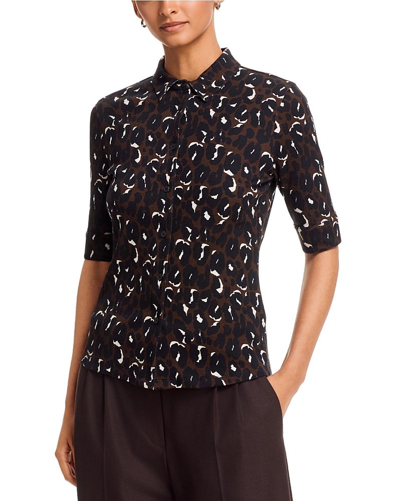 Majestic Filatures Collared Rib Shirt