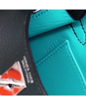 Kelly 20 Handbag Verso Chevre Mysore with Palladium Hardware