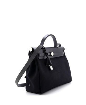 31 Herbag Zip Leather and Toile