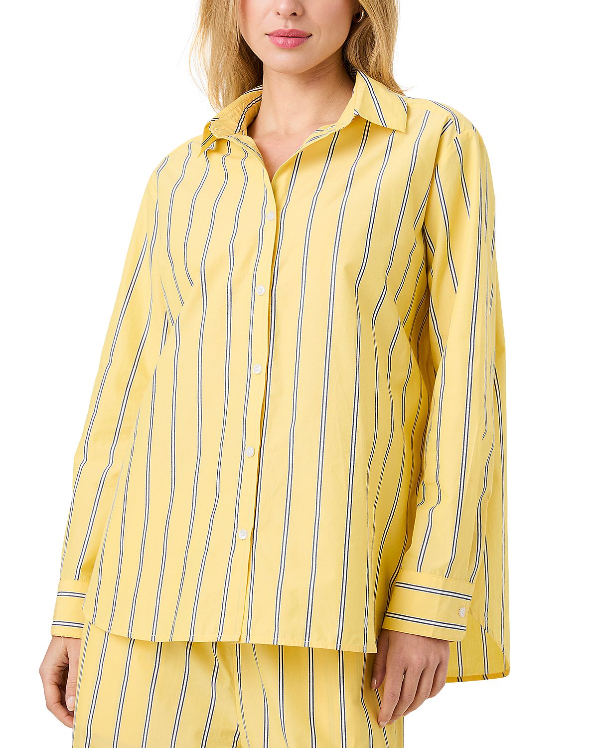 French Connection Rhodes Pop Nico Strip Shirt