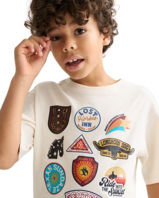 Boys' Front Artwork Relaxed Fit Tee - Little Kid, Big Kid