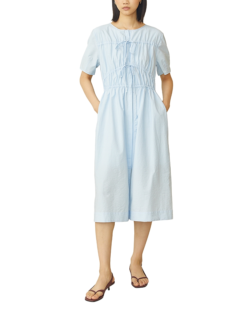 Jovonna London Alenka Ruched Midi Dress