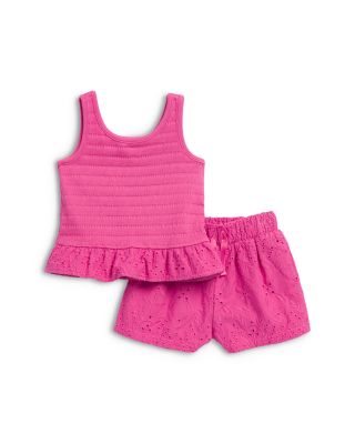 Girls' Smocked Tank & Shorts Set - Baby
