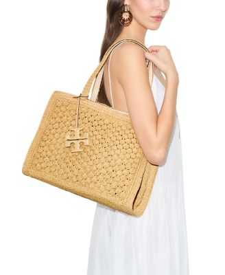 Ella Hand Crochet Straw Tote Bag