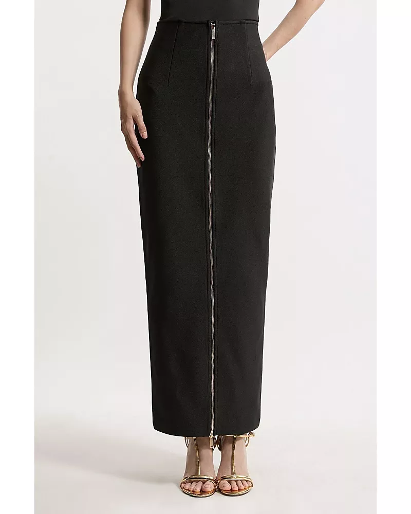 Karen Millen Figure Form Zip Maxi Skirt