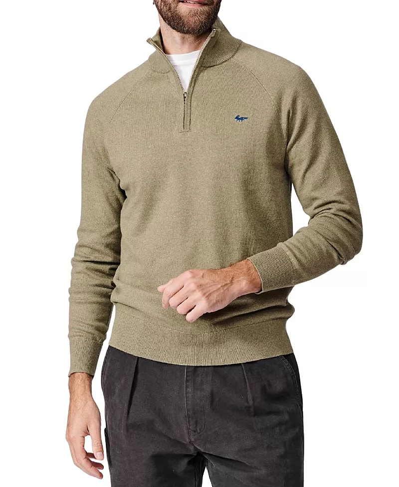 Aubin Bonby Zip Neck Sweater