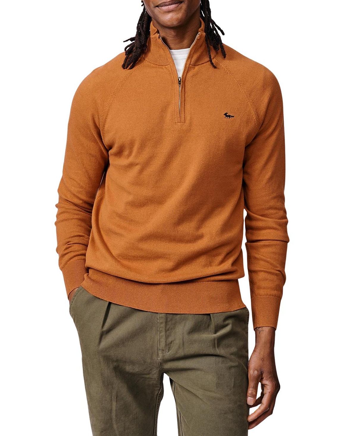 Aubin Bonby Zip Neck Sweater