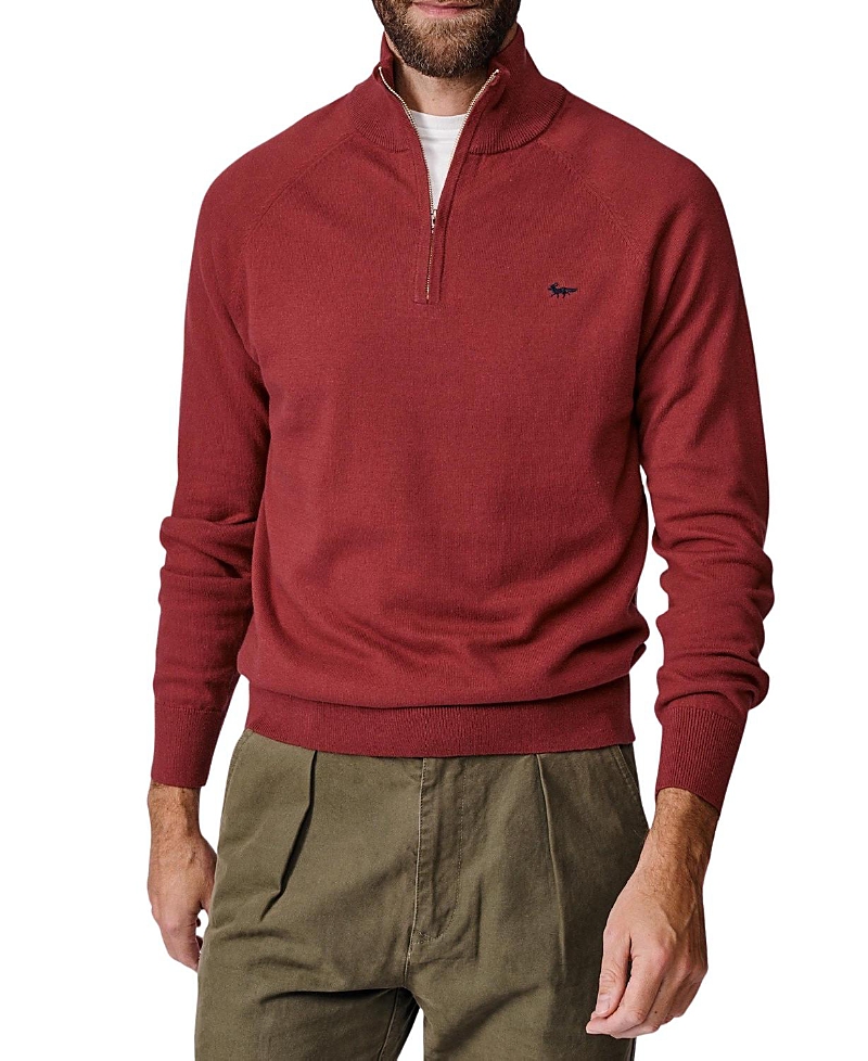 Aubin Bonby Zip Neck Sweater