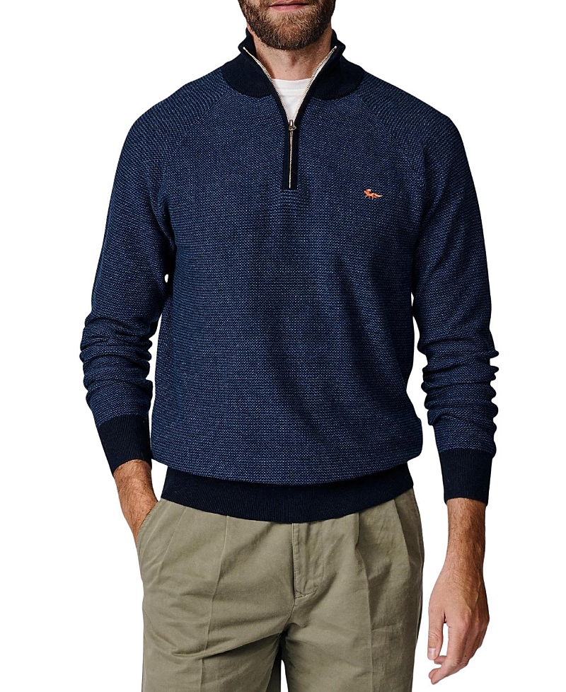 Aubin Bonby Zip Neck Sweater