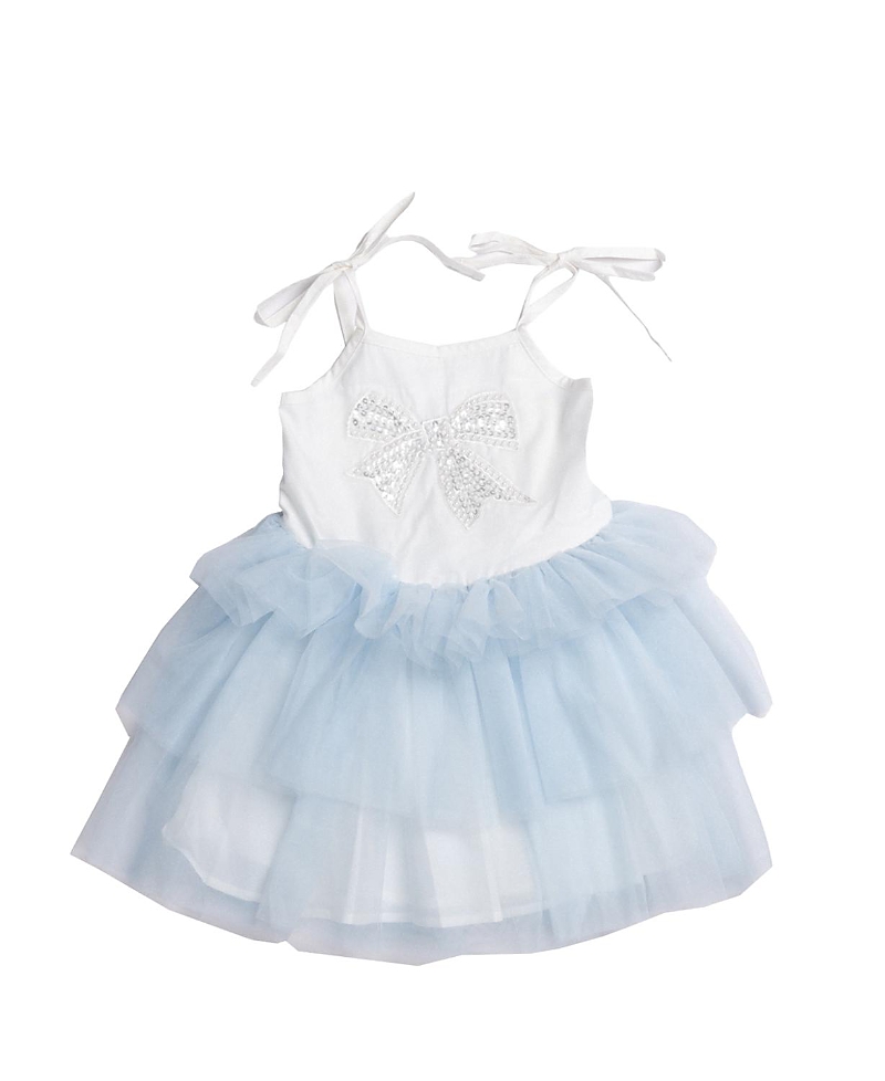 Petite Hailey Girls' Kai Bow Tutu Dress - Little Kid, Big Kid