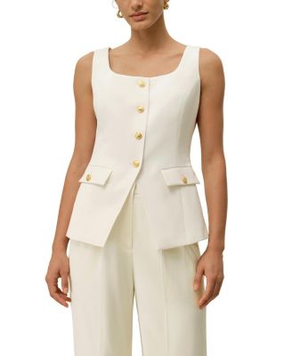 Cintre U-Neck Sleeveless Vest