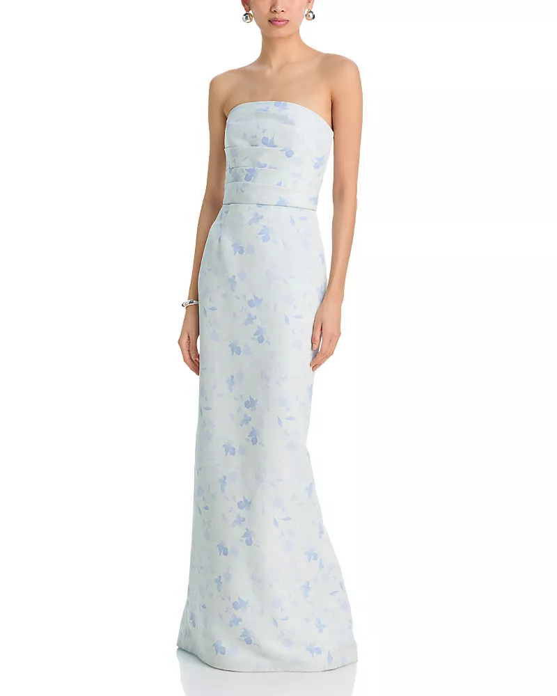 Amsale Amaris Strapless Dress