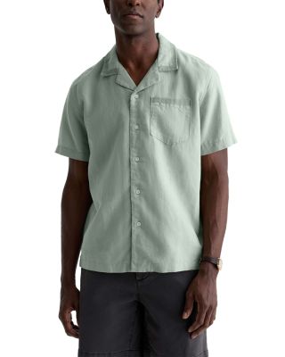 Relaxed Fit Camp Collar Shirt