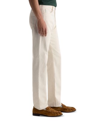 Everett Slim Straight Pants in Natural