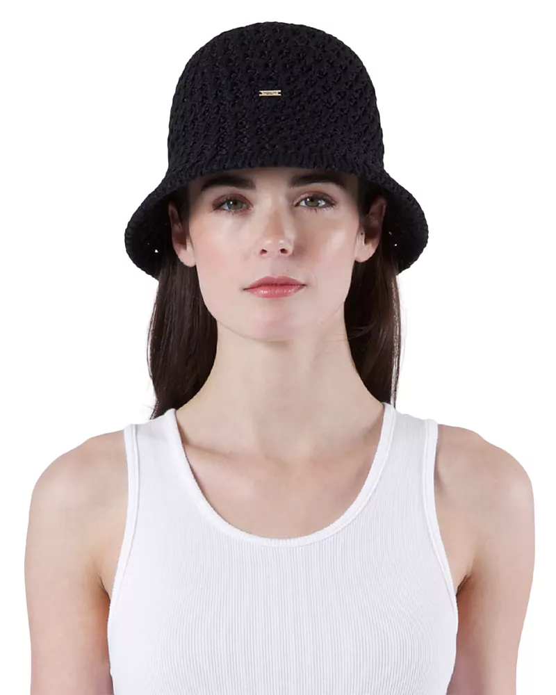Eugenia Kim Anais Packable Knit Bucket Hat