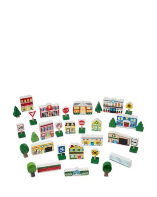 Wooden Town Play Set - Ages 3+
