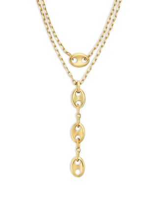 Azurra Layered Necklace, 19.17"